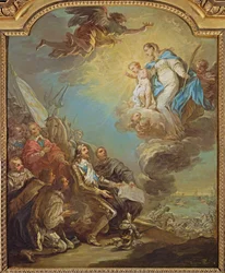 ルイ13世の研究（1601-43）1748年以前の1629年にノートルダムデヴィクトワール教会を聖母に捧げた